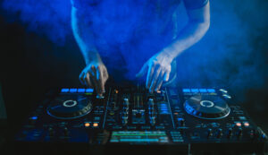 DJ Playing
